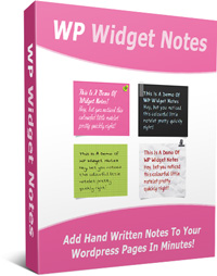 WP-Widget-Notes-Box